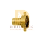 Króciec mosiężny do regulatora ciśnienia 1/2 GW na 3/4 wąż 