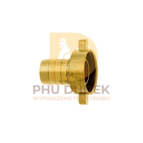 Króciec mosiężny do regulatora ciśnienia 3/4