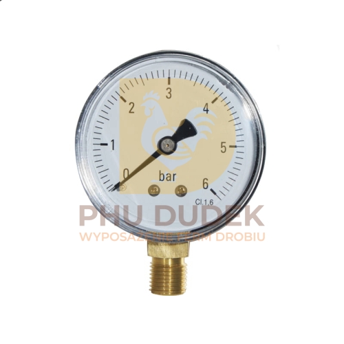 Manometr 0-6 bara