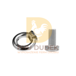 Nakrętka z uchem M10 i śrubą nierdzewną A2 do mocowania bloczka do ściany