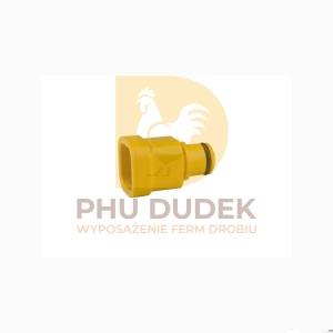 Wyjście z reduktora Lubing na rurę kwadrat  22x22