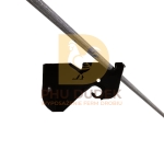 Uchwyt naścienny do prowadzenia pręta do wlotów