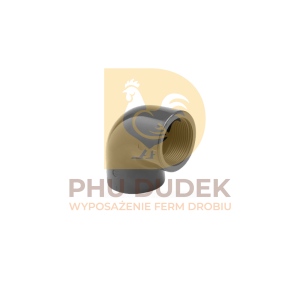 Kolano plastikowe GW 1 cal PVC