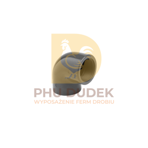 Kolano plastikowe GW 1 cal PVC