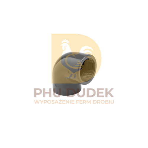 Kolano plastikowe GW 1 cal PVC