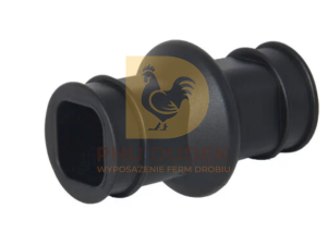 Łącznik złączka mufa gumowa linii pojenia 22x22mm bez opasek