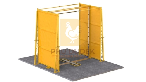 Brama dezynfekcyjna na fermę