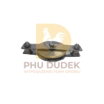 Bloczek metalowy 90mm podwójny