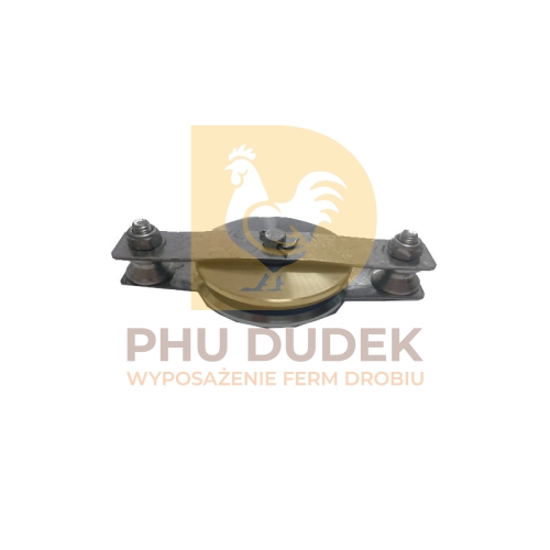 Bloczek metalowy 90mm podwójny