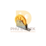 Bloczek plastikowy 90mm z mocowaniem do ściany