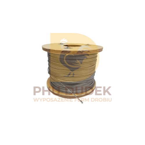 Linka galwanizowana 1x7 do antygrzędy 1,5mm (1mb)