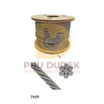 Linka kwasoodporna 5mm 7x19 A4 316 (1000m)