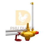 Regulator ciśnienia Lubing 22x22 z uchwytem do profilu okrągłego 3/4