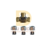 Trójnik do zamgławiania skręcany