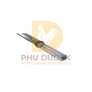 Teleskopowa rura spustowa 70x75 2m+1m, z zaciskiem do podajnika 55 i 75